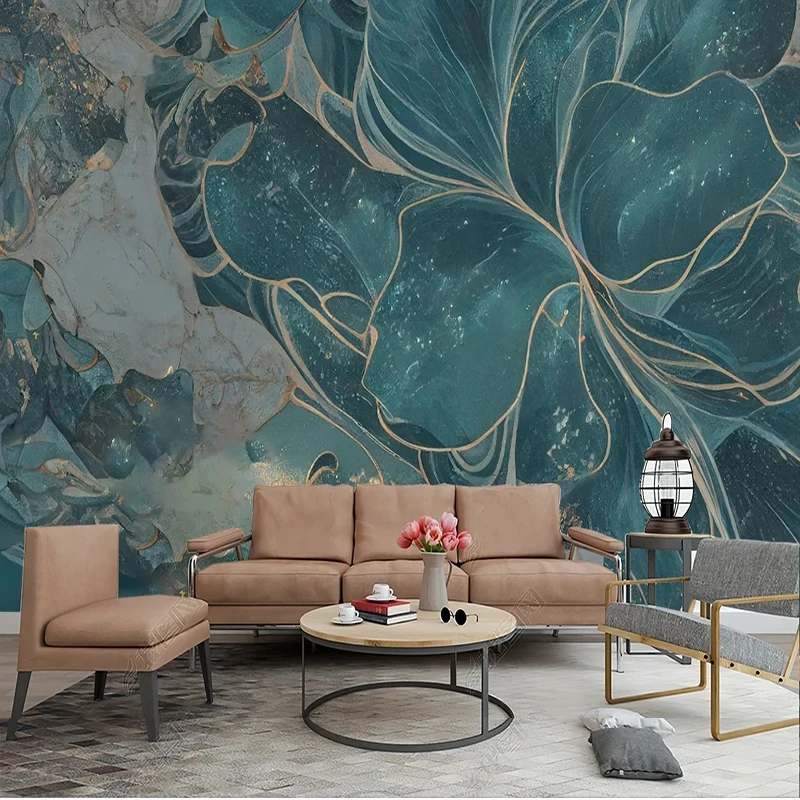 Commercial Wallpaper Printing - Papel tapiz mural personalizado, arte moderno