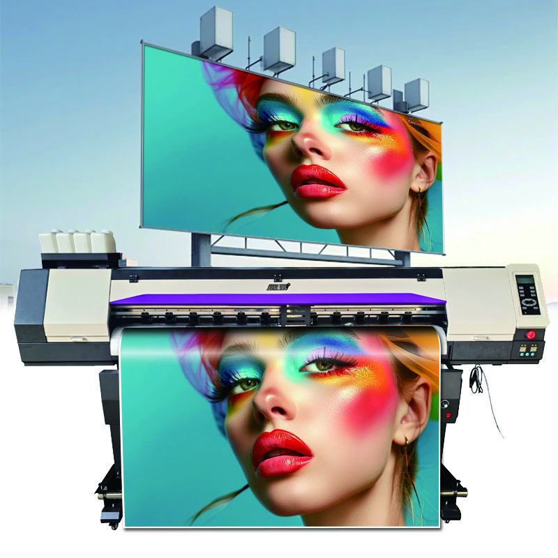 Commercial Wallpaper Printing - Impresora Eco Solvente Santos 1.6M para
