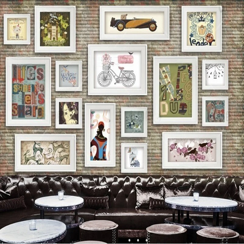 Commercial Wallpaper Printing - Cuadros decorativos nostálgicos para paredes, decoración