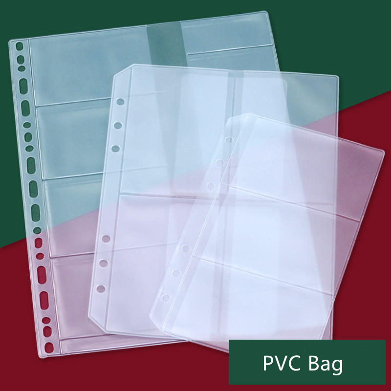 Commercial Printing Books - Bolsa transparente de PVC A6 A5