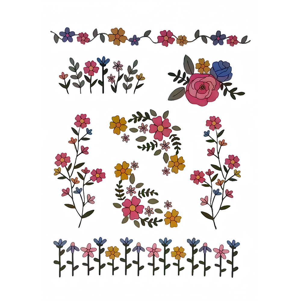 1 Juego de 8 Uds. De gráficos  - Embroidery Stabilizer Backing reseña y precio