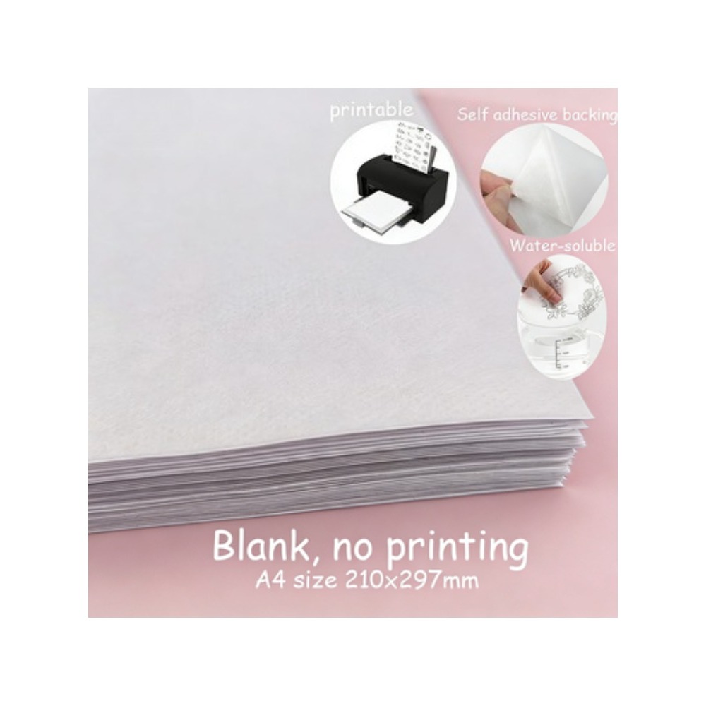 5 hojas A4, adhesivo estabiliz - Embroidery Stabilizer Backing reseña y precio