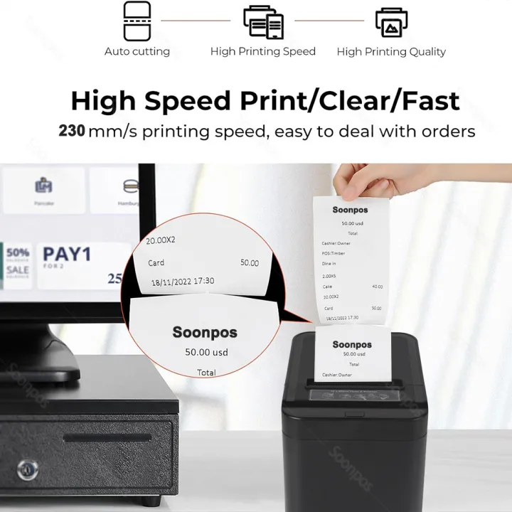 Impresora térmica de tickets P - Commercial Wallpaper Printing reseña y precio