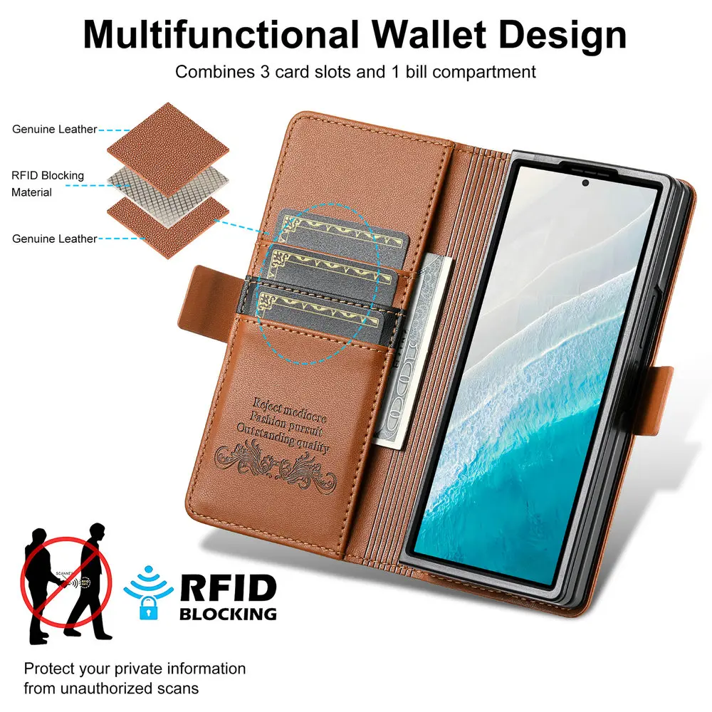 Funda de Cuero de Lujo para Te - Commercial Printing Books reseña y precio
