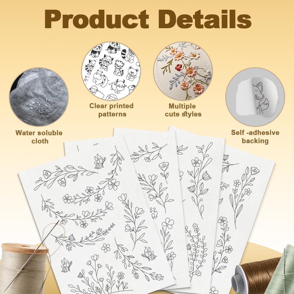 Papel Estabilizador de Bordado - Embroidery Stabilizer Backing reseña y precio