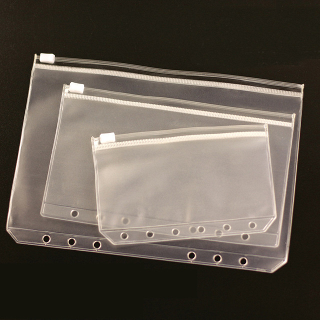 Bolsa transparente de PVC A6 A - Commercial Printing Books reseña y precio