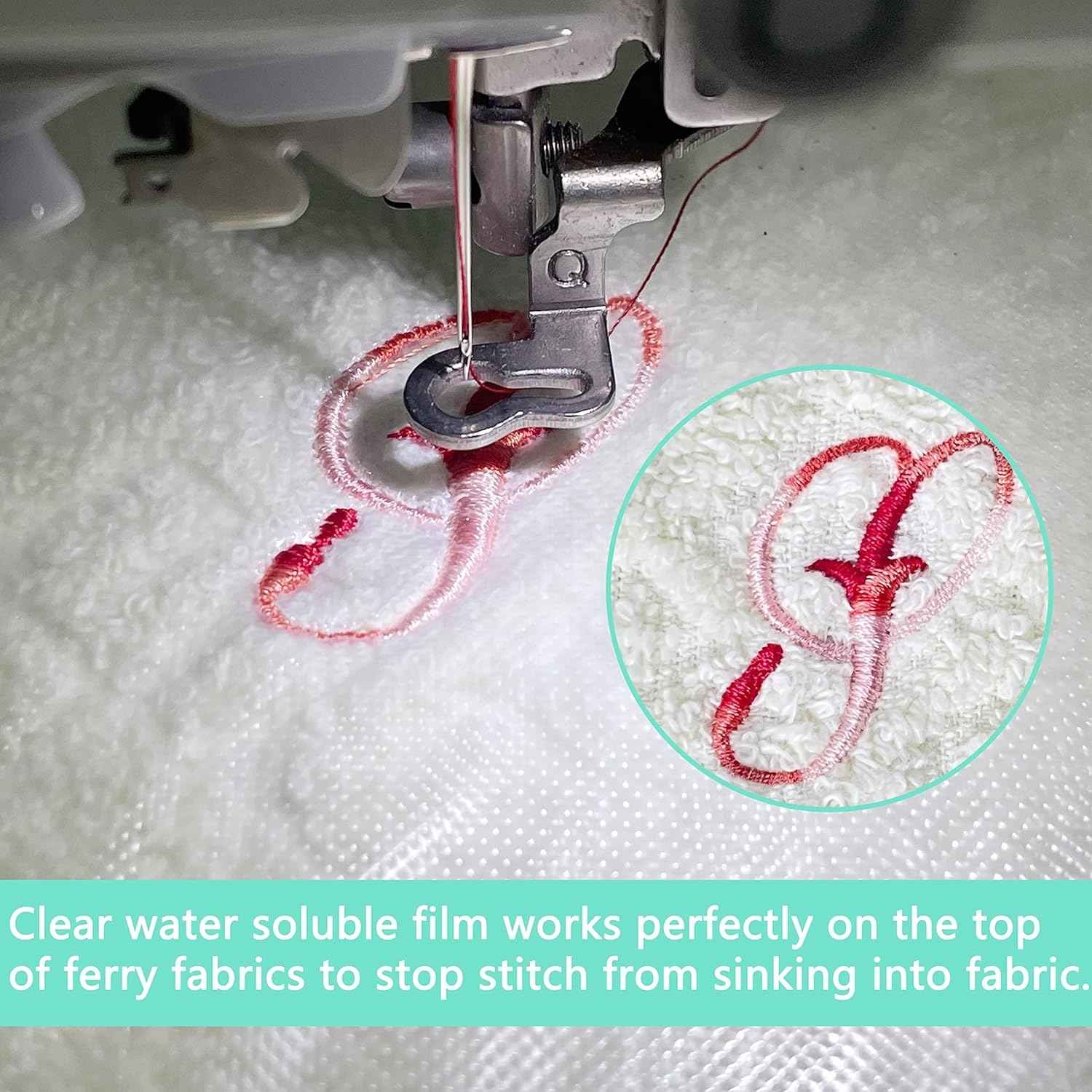 Estabilizador Wash Away - Roll - Embroidery Stabilizer Backing reseña y precio