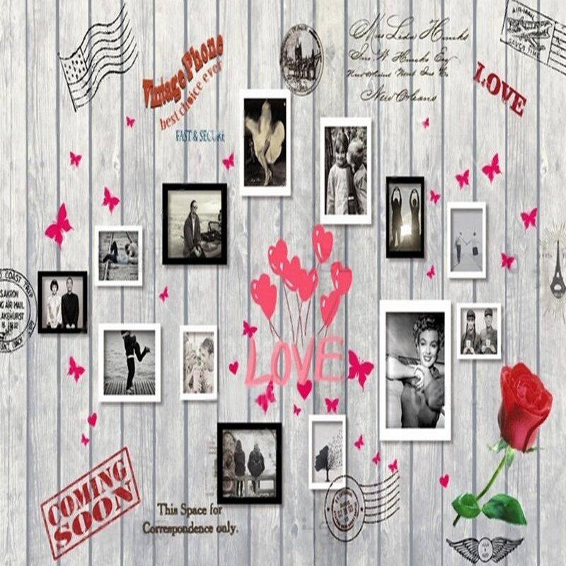 Fotos en forma de corazón de g - Commercial Wallpaper Printing reseña y precio